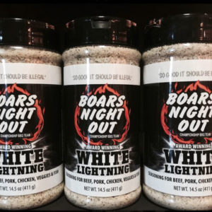 Boars Night Out White Lightning