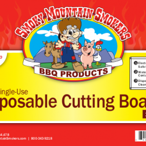 Smokey Mountain Smokers Large Disposable Cutting Board