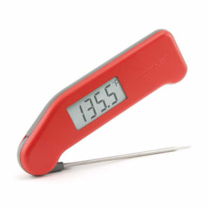Thermoworks Classic Super-Fast SPLASH PROOF Thermapen RED