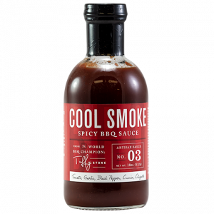 Tuffy Stone Cool Smoke Spicy BBQ Sauce - 18 oz.
