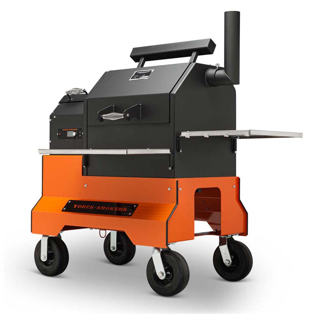 Yoder Smokers YS480S Competition Pellet Grill - ORANGE - Image 2