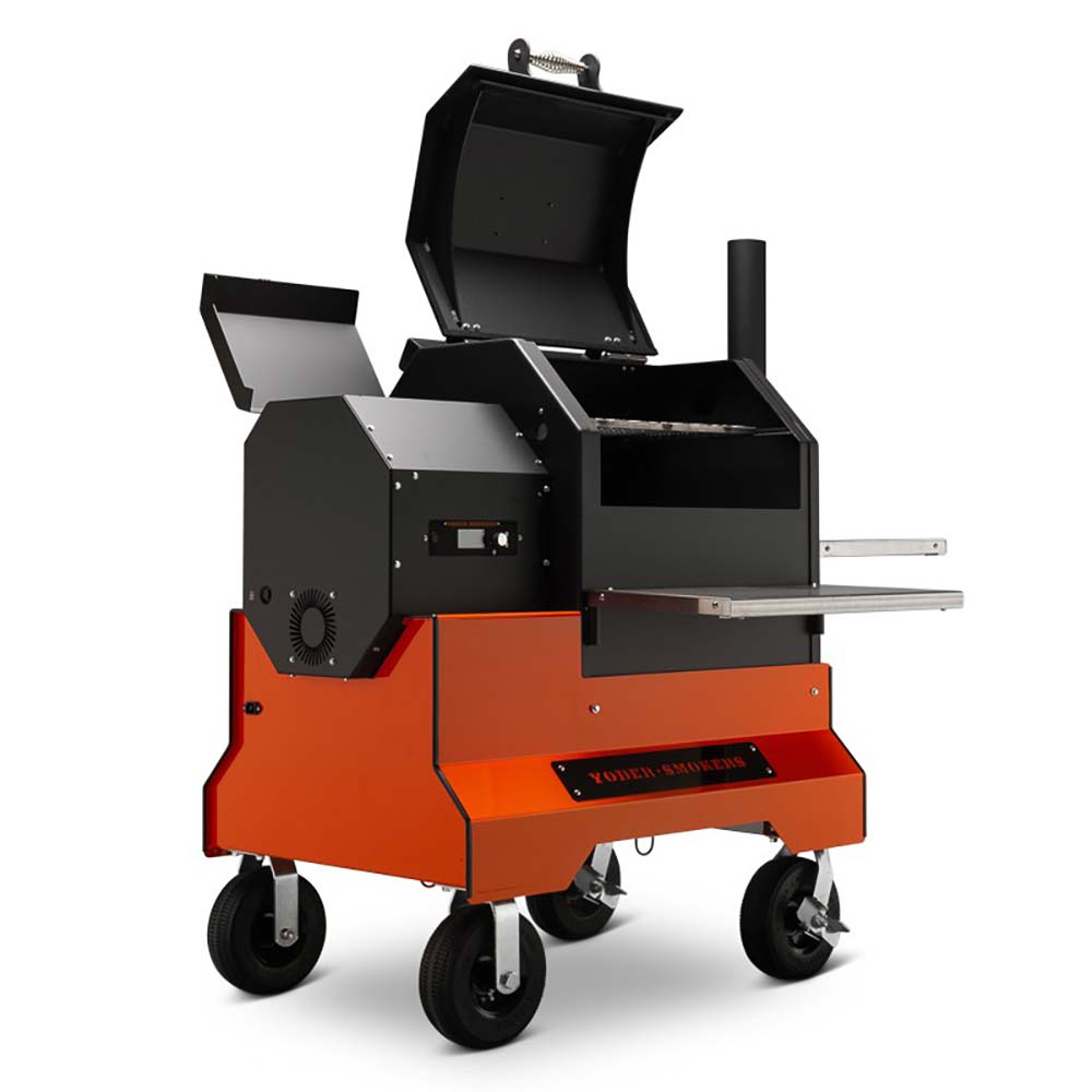 Yoder Smokers YS480S Competition Pellet Grill - ORANGE - Image 11