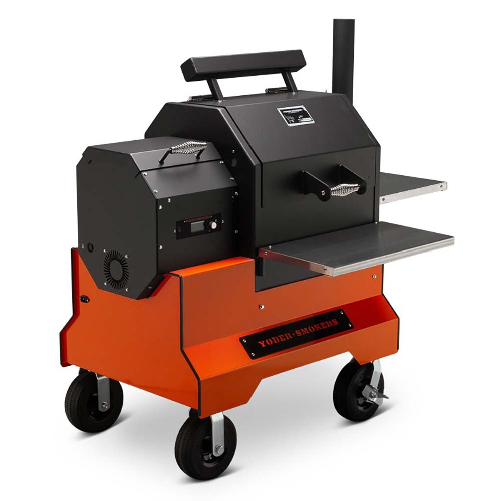 Yoder Smokers YS480S Competition Pellet Grill - ORANGE - Image 12