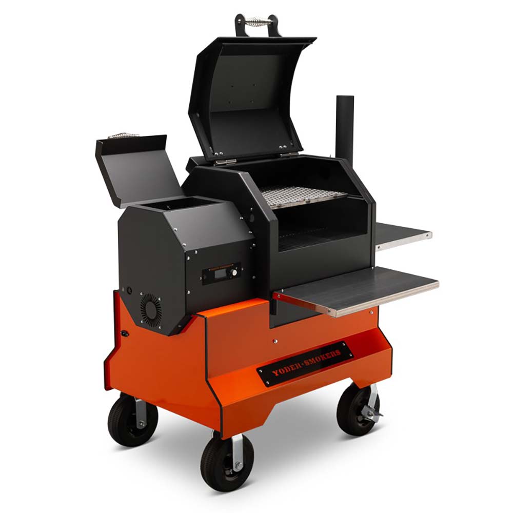 Yoder Smokers YS480S Competition Pellet Grill - ORANGE - Image 13