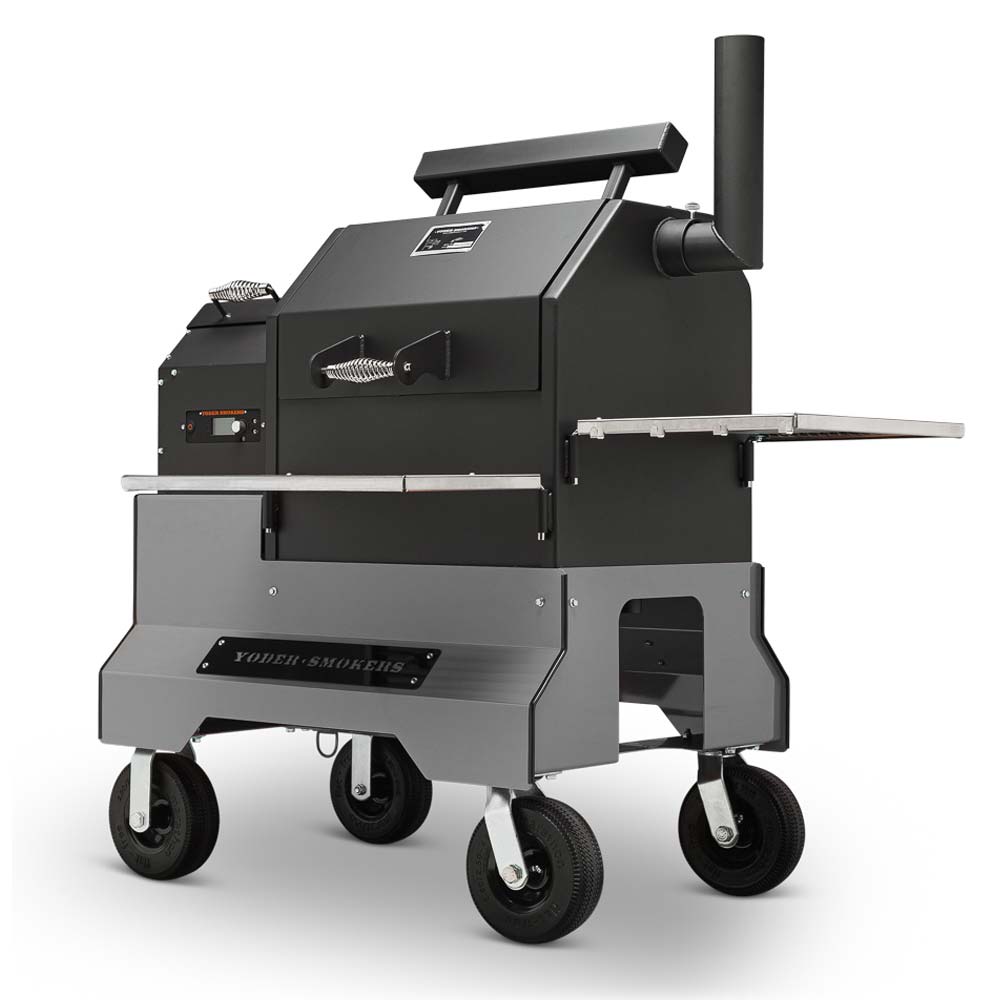 Yoder Smokers YS480S Competition Pellet Grill - ORANGE - Image 3