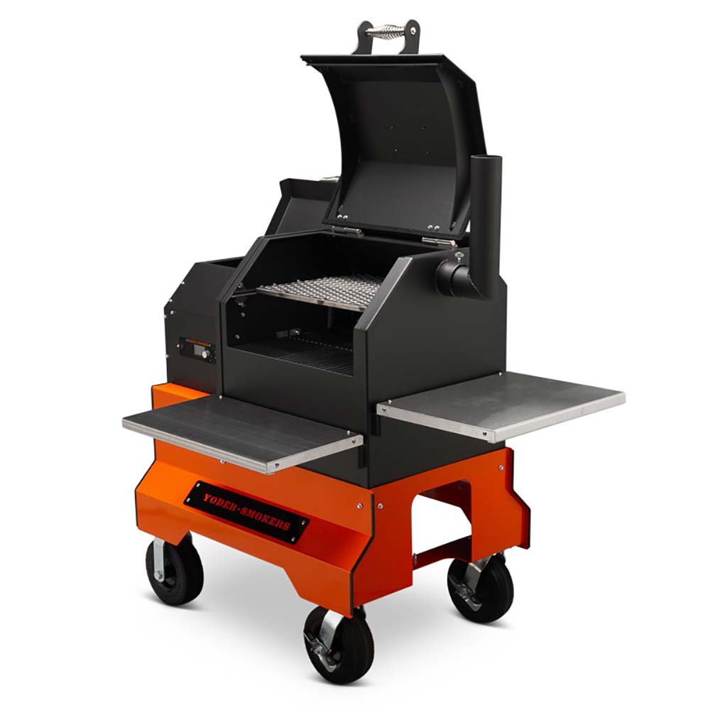 Yoder Smokers YS480S Competition Pellet Grill - ORANGE - Image 7