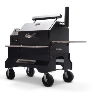 Yoder Smokers YS640S Pellet Grill w/Comp Cart - BLACK