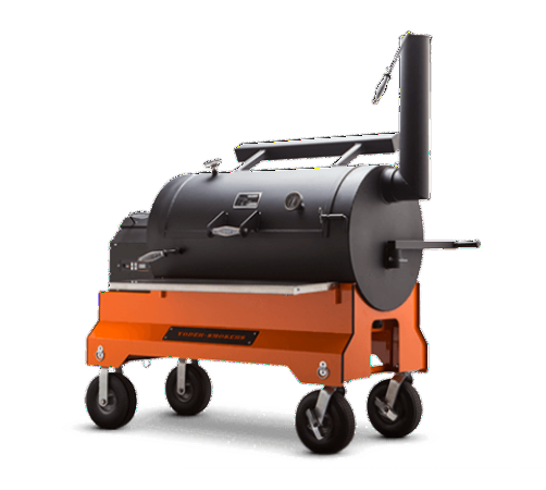 Yoder Smokers YS 1500S Competition Pellet Grill - Orange