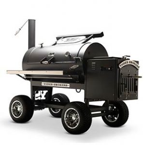 Yoder Smokers Cimmaron S on Competition Stand