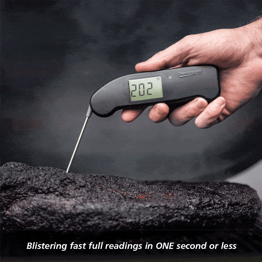 Thermoworks Thermapen ONE Orange Smokin' Deal BBQ