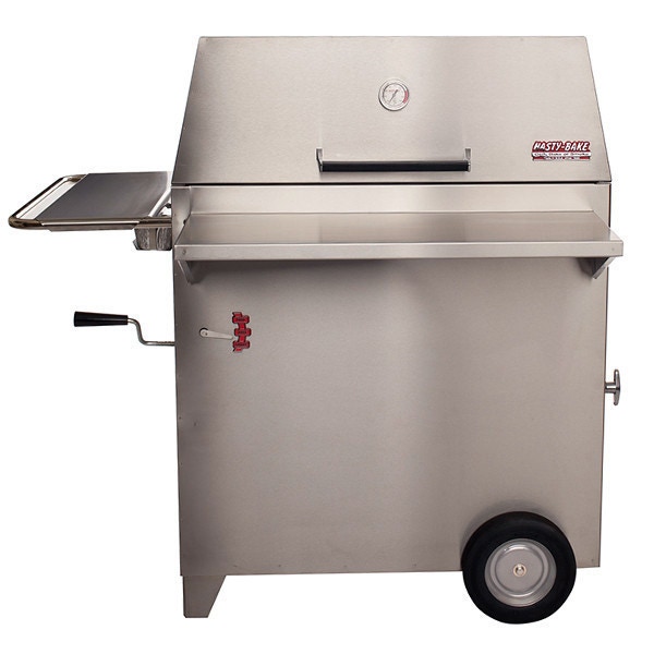 Hasty Bake Legacy 132 Charcoal Grill Stainless Steel Smokin