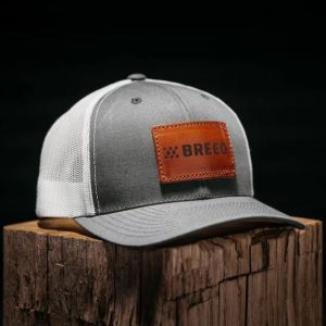 Breeo Trucker Hat - Gray with White Mesh