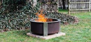 Breeo X Series 30 Smokeless Fire Pit - Corten