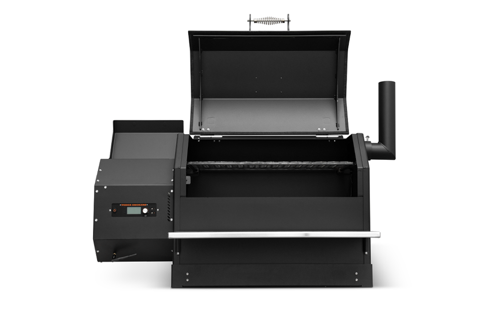 Yoder Smokers YS640s Built-In Pellet Grill with ACS, LH with SS Front Shelf, Valance and Grease Drai - Image 3
