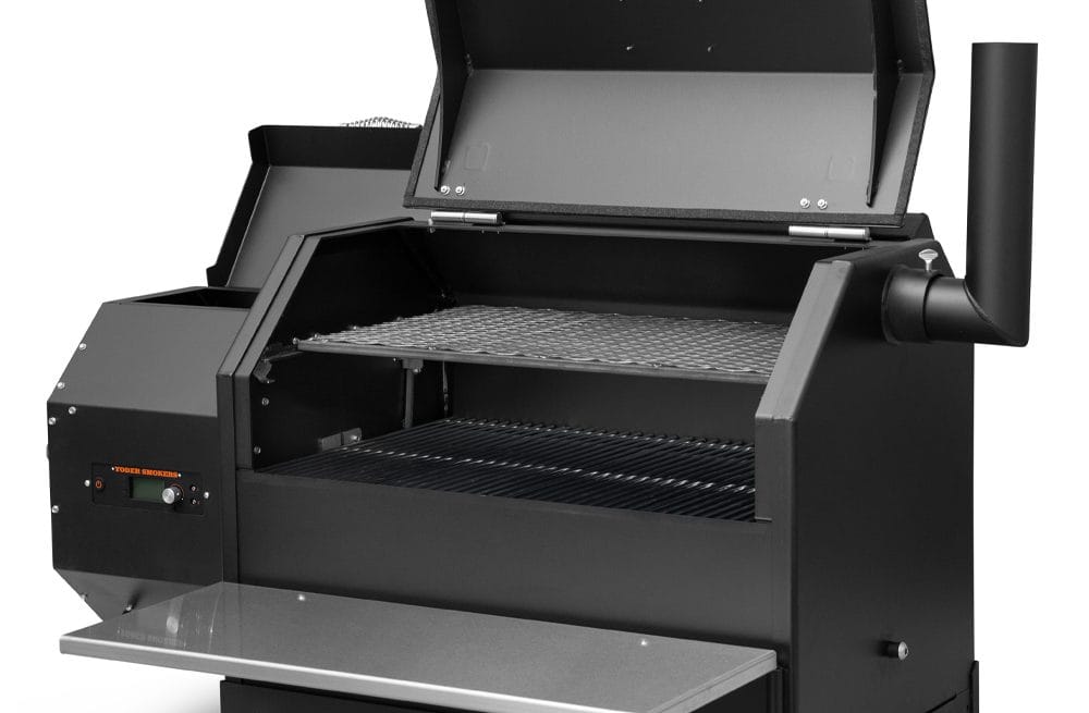 Yoder Smokers YS640s Built-In Pellet Grill with ACS, LH with SS Front Shelf, Valance and Grease Drai - Image 22