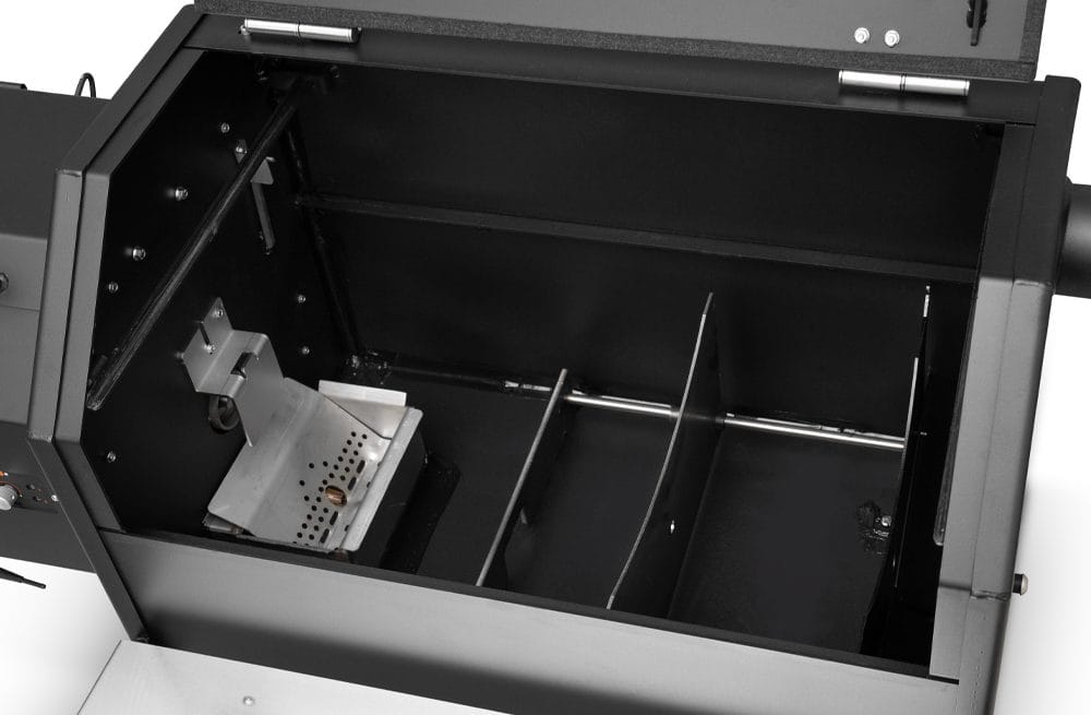 Yoder Smokers YS640s Built-In Pellet Grill with ACS, LH with SS Front Shelf, Valance and Grease Drai - Image 27