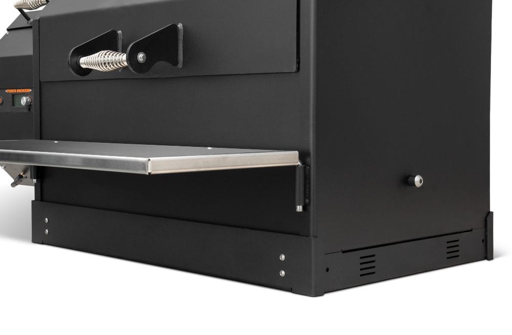 Yoder Smokers YS640s Built-In Pellet Grill with ACS, LH with SS Front Shelf, Valance and Grease Drai - Image 35