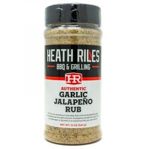 Heath Riles BBQ Garlic Jalapeno Rub 16 oz.