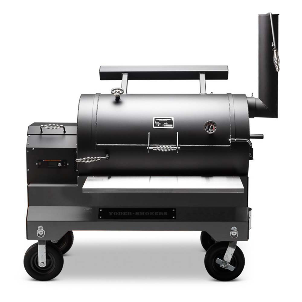 Yoder Smokers YS 1500S Competition Pellet Grill - SILVER - Image 2