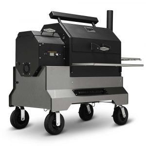 Yoder Smokers YS640S Pellet Grill w/Comp Cart - SILVER