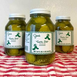 Jan's Garlic Dill Pickles - 32 oz.