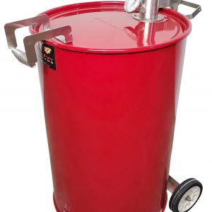 Hunsaker Drum Vortex Smoker - GLOSS RED
