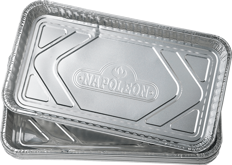 Napoleon Large Grease Drip Trays (14" X 8") - Pack of 5