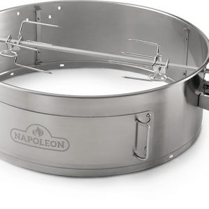 Napoleon Charcoal Kettle Pizza Oven and Rotisserie Kit - 22" (57 cm) for NK22 & PRO22