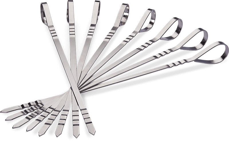 Napoleon Stainless Steel Multifunctional Skewers (8/pk)
