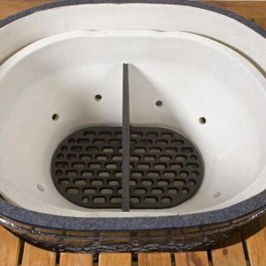 Primo Cast Iron Firebox Divider for Oval LG 300