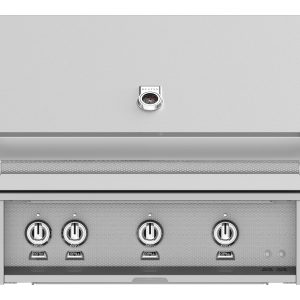 Hestan 36" Built-in (2) Trellis LP , (1) Sear, Rotisserie SS