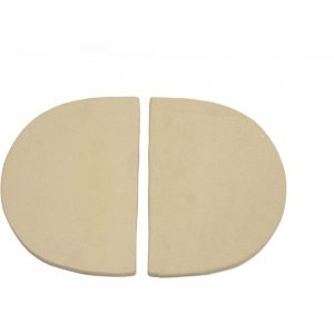 Primo Ceramic Heat Deflector Plates for Oval LG 300 (2 Pieces)