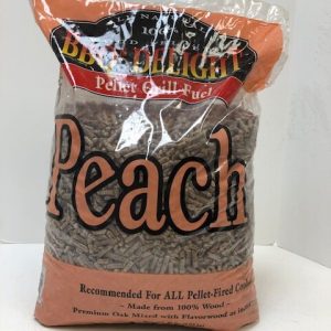 BBQr's Delight Peach Pellets - 20 lb. bag