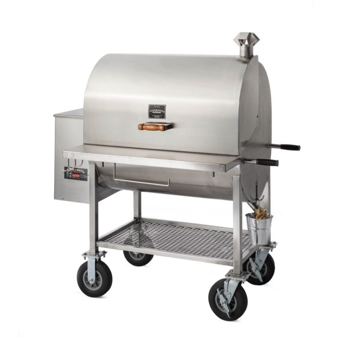 Pitts and Spitts Maverick Stainless Steel 2000 Wood Pellet Grill