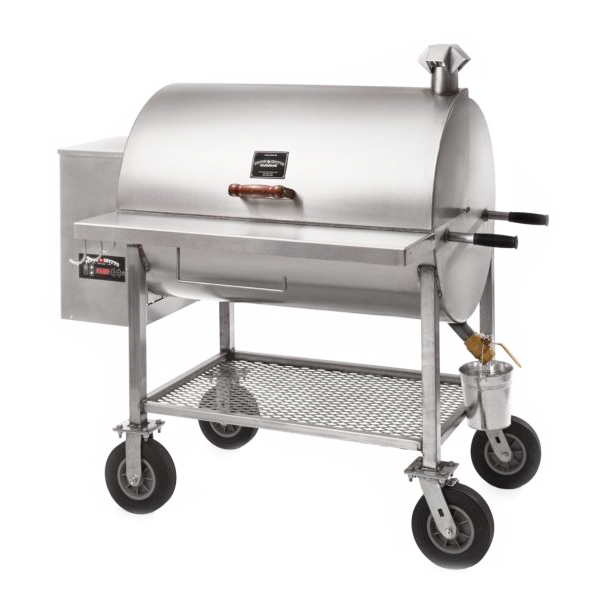 Pitts and Spitts Maverick Stainless Steel 1250 Wood Pellet Grill
