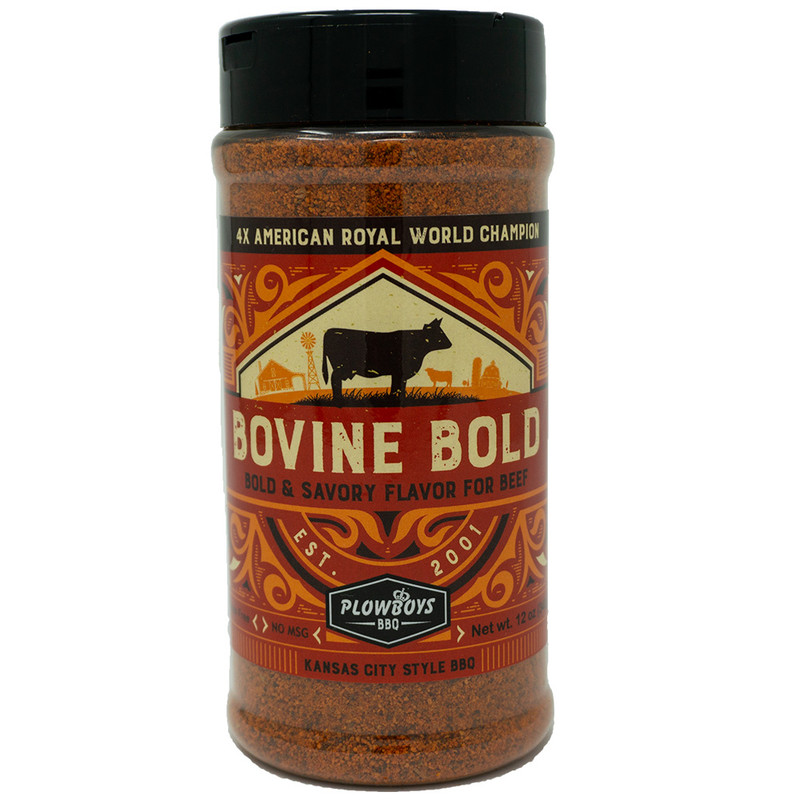 Plowboys BBQ Bovine Bold Rub - 12 oz.
