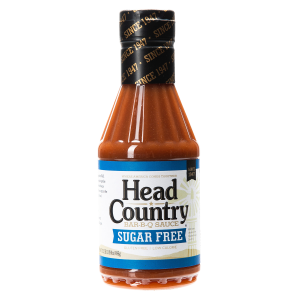 HEAD COUNTRY SUGAR FREE ORIGINAL BAR-B-QUE SAUCE 17.5 oz.