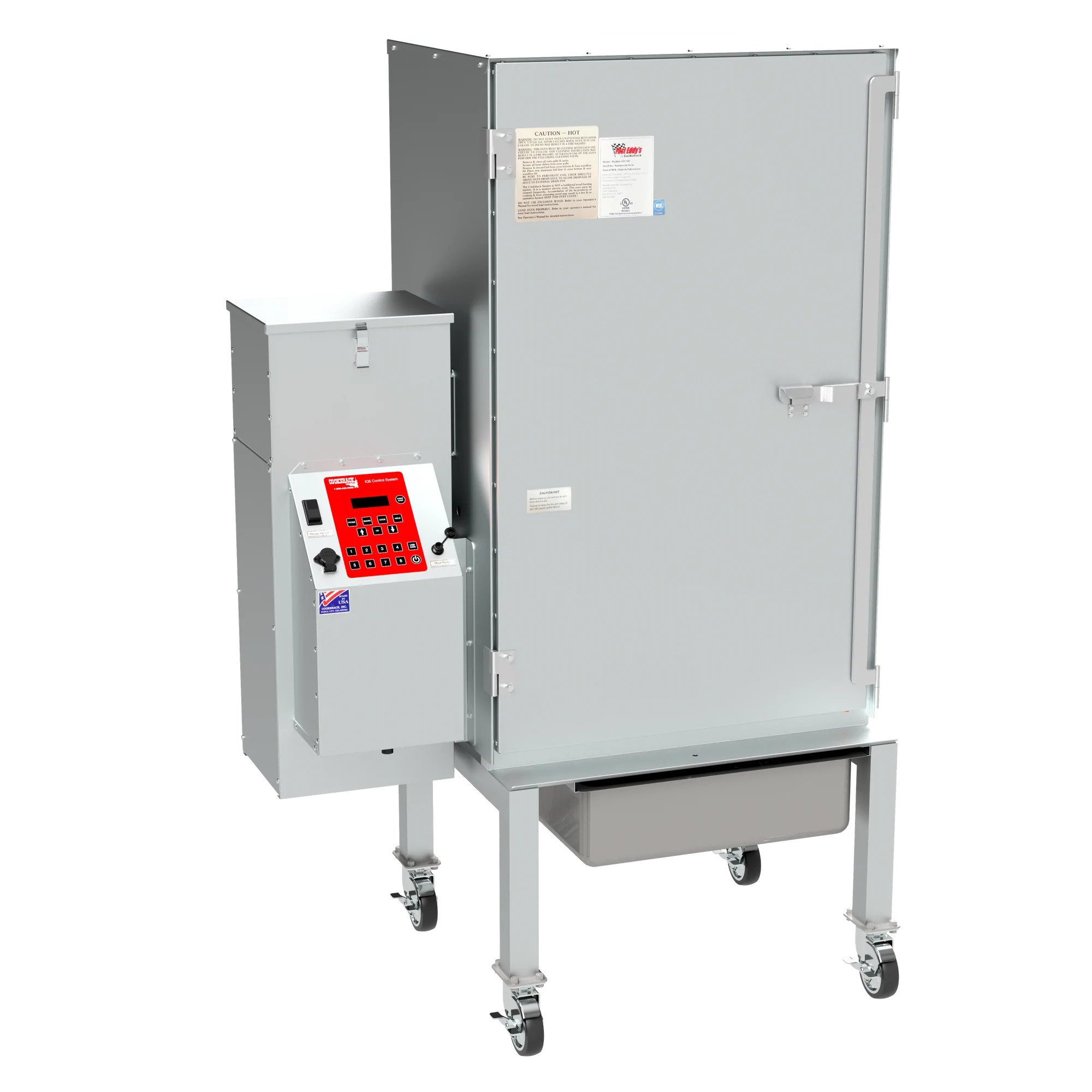 FEC100 FASTEDDY'S By COOKSHACK WOOD PELLET SMOKER OVEN