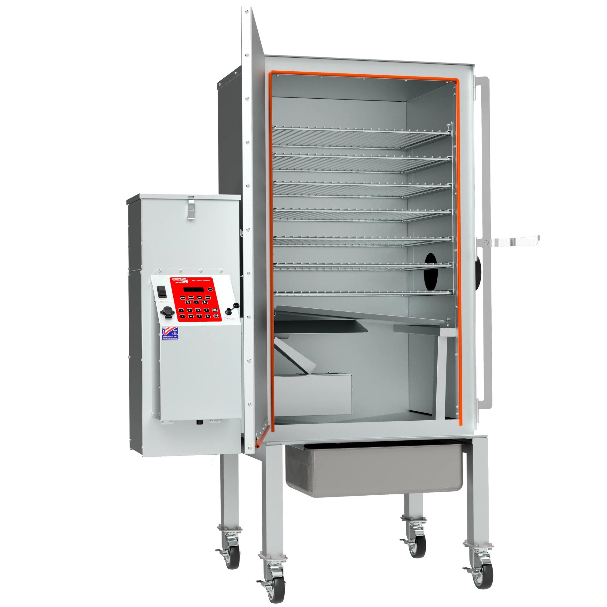 FEC100 FASTEDDY'S By COOKSHACK WOOD PELLET SMOKER OVEN - Image 2