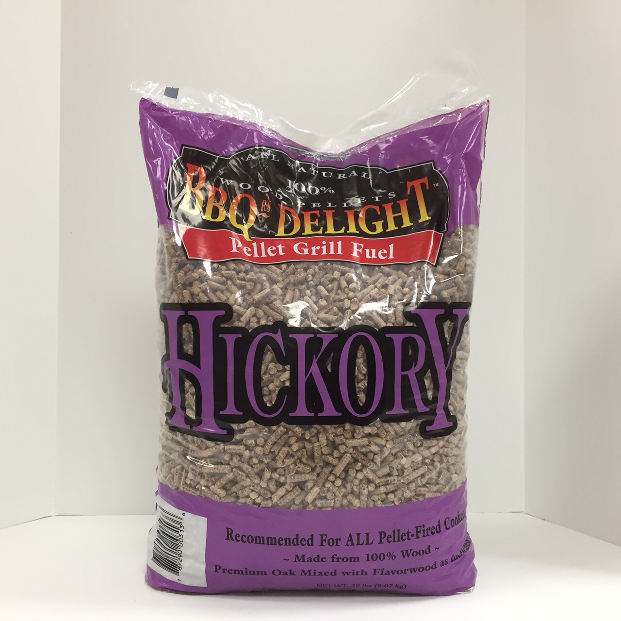 BBQr's Delight Hickory Pellets - 20 lb. bag