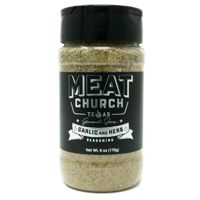 Meat Church BBQ Gourmet Garlic & Herb - 6 oz.