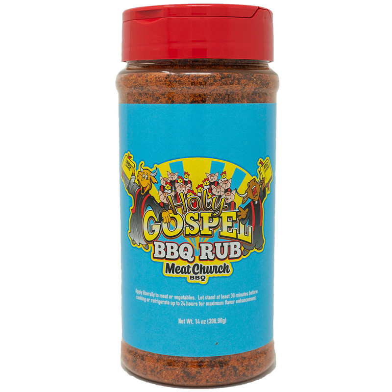Meat Church BBQ The Holy Gospel BBQ Rub - 14 oz.