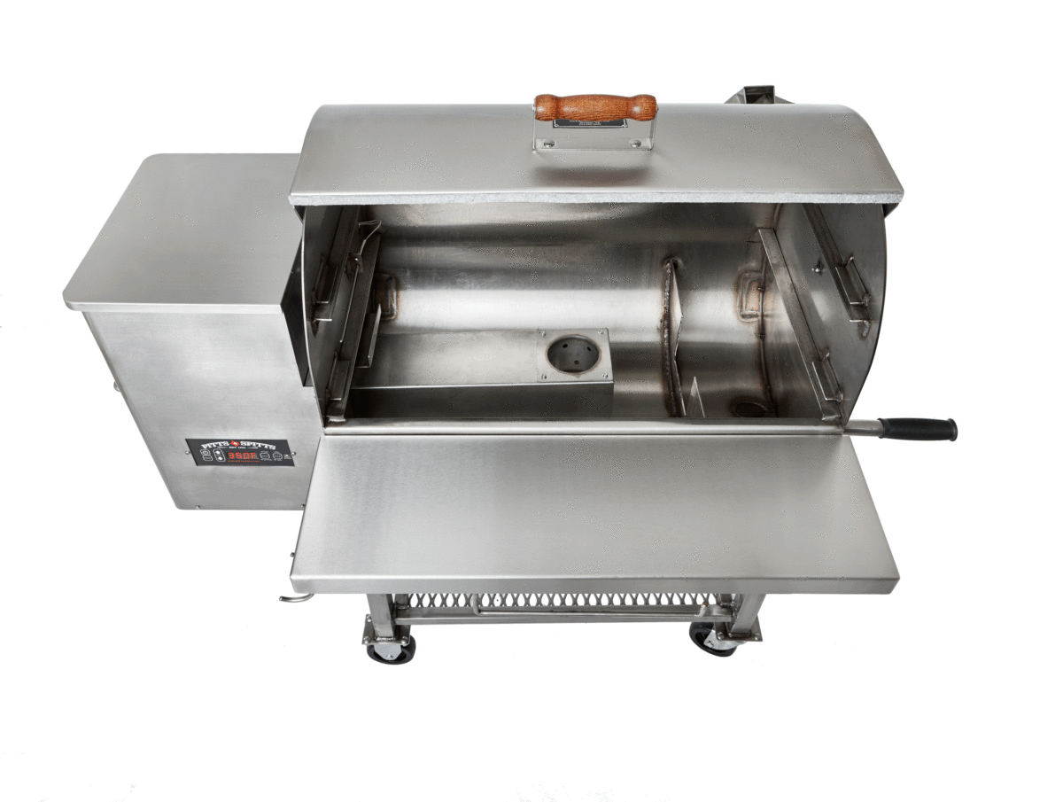 Pitts and Spitts Maverick Stainless Steel 850 Wood Pellet Grill - Image 3