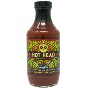 Plowboys BBQ Hot Head BBQ Sauce - 19 oz.