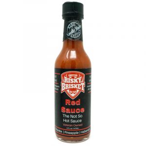 Risky Brisket Red Sauce - Not So Hot Sauce Red 10.5 oz