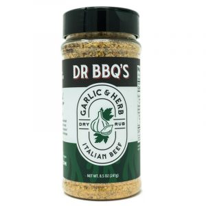 Dr. BBQ's Garlic and Herb Italian Beef Rub - 10 oz.