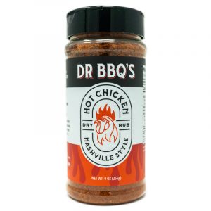 Dr. BBQ's Nashville Hot Chicken Dry Rub - 10 oz.