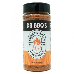 Dr. BBQ's Sweet & Spicy Peachipotle Rub - 10 oz.