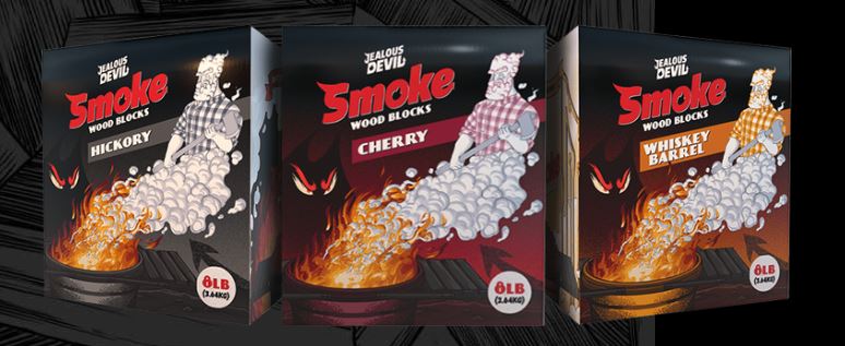 Jealous Devil Smoke Wood Blocks - Cherry