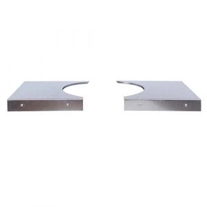 Primo Stainless Steel Side Shelves for Oval XL 400 and Oval Large 300